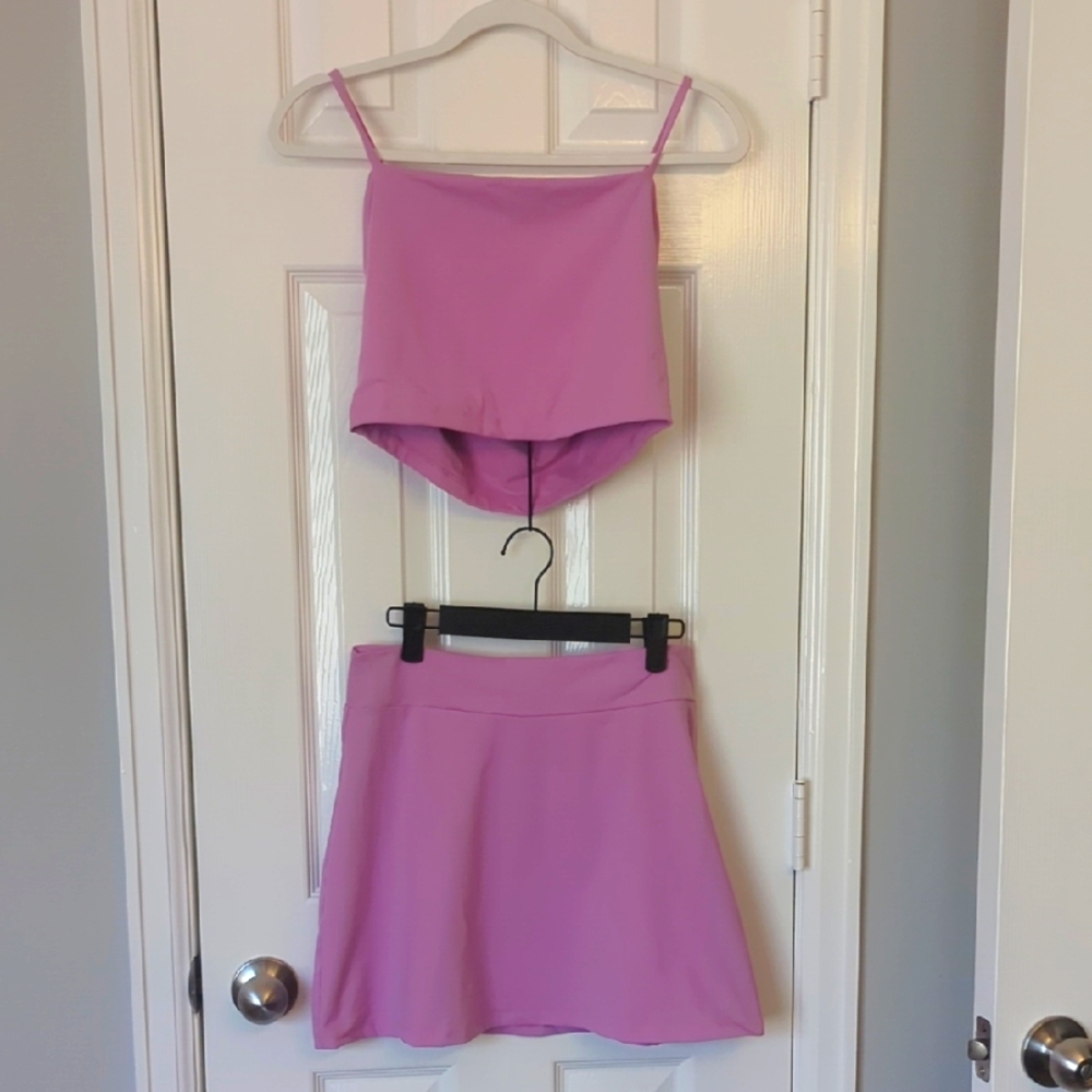 Susana Monaco A Line Skirt & Crop Top
